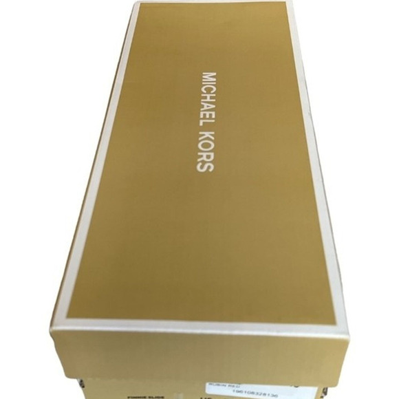 Michael Kors Finnie Slide Sandals Rubin Red, US8 - Picture 9 of 9